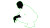 White Silhouette Man Vinyl Car Decal Sticker – Waterproof & UV-Resistant 2.72"