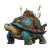 Fantasy Turtle V3 Vinyl Car Decal Sticker – Waterproof & UV-Resistant 3.4133333333333336"