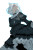 Gothic Catgirl Maid Vinyl Car Decal Sticker – Waterproof & UV-Resistant 4.4
