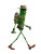 Pickle Character Vinyl Car Decal Sticker – Waterproof & UV-Resistant 8.213333333333333"