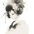 Graceful Sumi-E Woman Vinyl Car Decal Sticker – Waterproof & UV-Resistant 6.826666666666667"