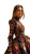 Embroidered Gown Model Vinyl Car Decal Sticker – Waterproof & UV-Resistant 9.706666666666667"