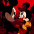 Mickey Minnie Revenge Vinyl Car Decal Sticker – Waterproof & UV-Resistant 3.4133333333333336"