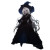 Gothic Witch Portrait V3 Vinyl Car Decal Sticker – Waterproof & UV-Resistant 6.826666666666667"