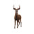 Patriotic Deer Vinyl Car Decal Sticker – Waterproof & UV-Resistant 6.826666666666667"