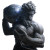 Atlas With Globe Vinyl Car Decal Sticker – Waterproof & UV-Resistant 3.4133333333333336"