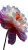 Beautiful Flower V3 Vinyl Car Decal Sticker – Waterproof & UV-Resistant 4.8533333333333335"