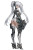 Beautiful Female Cyborg V2 Vinyl Car Decal Sticker – Waterproof & UV-Resistant 8.96"