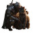 Knight And Armored Cat V2 Vinyl Car Decal Sticker – Waterproof & UV-Resistant 6.826666666666667"