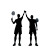 Badminton Champion Vinyl Car Decal Sticker – Waterproof & UV-Resistant 3.4133333333333336"