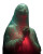 Faceless Veiled Woman Vinyl Car Decal Sticker – Waterproof & UV-Resistant 4.0"