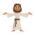 Jesus Puppet Design Vinyl Car Decal Sticker – Waterproof & UV-Resistant 6.826666666666667"