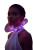 Ethereal Futuristic Portrait Vinyl Car Decal Sticker – Waterproof & UV-Resistant 8.96"