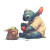 Stitch And Baby Yoda Vinyl Car Decal Sticker – Waterproof & UV-Resistant 6.826666666666667"