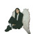 Angel Girl V7 Vinyl Car Decal Sticker – Waterproof & UV-Resistant 3.4133333333333336"