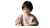 Korean Child Portrait Vinyl Car Decal Sticker – Waterproof & UV-Resistant 2.72"