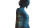 Futuristic Office Woman V2 Vinyl Car Decal Sticker – Waterproof & UV-Resistant 2.72"