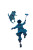 Leaping Dog Portal Vinyl Car Decal Sticker – Waterproof & UV-Resistant 4.4