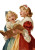 Singing Carols Girls Vinyl Car Decal Sticker – Waterproof & UV-Resistant 4.32"