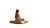 Meditating Yoga Girl Vinyl Car Decal Sticker – Waterproof & UV-Resistant 5.4