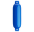 Polyform Boat Fender | G-2 Blue | Ribbed Cylinder | For 10-15 Ft Boat | Twin Eye Design