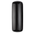 Polyform Boat Fender HTM-4 Black | Ribbed Cylinder for 40-50 Ft Boats, PVC Material