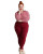 Plump Redhead Businesswoman Vinyl Car Decal Sticker – Waterproof & UV-Resistant 8.0"