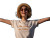 Happy Young Woman V24 Vinyl Car Decal Sticker – Waterproof & UV-Resistant 6.1866666666666665"