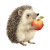 Autumn Hedgehog Apple Vinyl Car Decal Sticker – Waterproof & UV-Resistant 6.826666666666667"