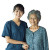 Smiling Caregiver Vinyl Car Decal Sticker – Waterproof & UV-Resistant 3.4133333333333336"