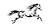 Jumping Horse Tattoo Vinyl Car Decal Sticker – Waterproof & UV-Resistant 5.333333333333333"
