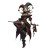 Fantasy Jester Character Vinyl Car Decal Sticker – Waterproof & UV-Resistant 3.4133333333333336"