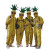 Pineapple Rock Fans Vinyl Car Decal Sticker – Waterproof & UV-Resistant 3.4133333333333336"