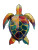Colorful Sea Turtle V2 Vinyl Car Decal Sticker – Waterproof & UV-Resistant 8.213333333333333"
