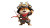 Warrior Shiba Inu Vinyl Car Decal Sticker – Waterproof & UV-Resistant 2.72"