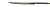Futuristic Sword Design Vinyl Car Decal Sticker – Waterproof & UV-Resistant 1.3866666666666667"