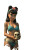 Tropipunk Zombie Jungle Vinyl Car Decal Sticker – Waterproof & UV-Resistant 8.746666666666666"