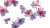 Falling Cherry Blossoms Vinyl Car Decal Sticker – Waterproof & UV-Resistant 2.72"