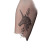 Nordic Unicorn Tattoo Vinyl Car Decal Sticker – Waterproof & UV-Resistant 3.4133333333333336"