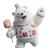 Sweet Polar Bear Vinyl Car Decal Sticker – Waterproof & UV-Resistant 6.826666666666667"