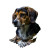 Beagle In Forest Vinyl Car Decal Sticker – Waterproof & UV-Resistant 3.4133333333333336"