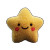 Smiling Plush Star Vinyl Car Decal Sticker – Waterproof & UV-Resistant 3.4133333333333336"