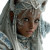 Feline Alien Woman Vinyl Car Decal Sticker – Waterproof & UV-Resistant 3.4133333333333336"