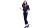 Elegant Woman Model Vinyl Car Decal Sticker – Waterproof & UV-Resistant 5.4