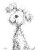 Cute Cockapoo Scribble V2 Vinyl Car Decal Sticker – Waterproof & UV-Resistant 8.213333333333333"