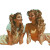 Happy Women Chatting V2 Vinyl Car Decal Sticker – Waterproof & UV-Resistant 3.4133333333333336"