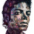 Michael Jackson V2 Vinyl Car Decal Sticker – Waterproof & UV-Resistant 3.4133333333333336"