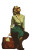Elegant 1940S Woman V4 Vinyl Car Decal Sticker – Waterproof & UV-Resistant 8.96"
