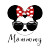 Cute Mouse Logo V2 Vinyl Car Decal Sticker – Waterproof & UV-Resistant 6.826666666666667"