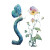 Metamorphosis Illustration Vinyl Car Decal Sticker – Waterproof & UV-Resistant 3.4133333333333336"